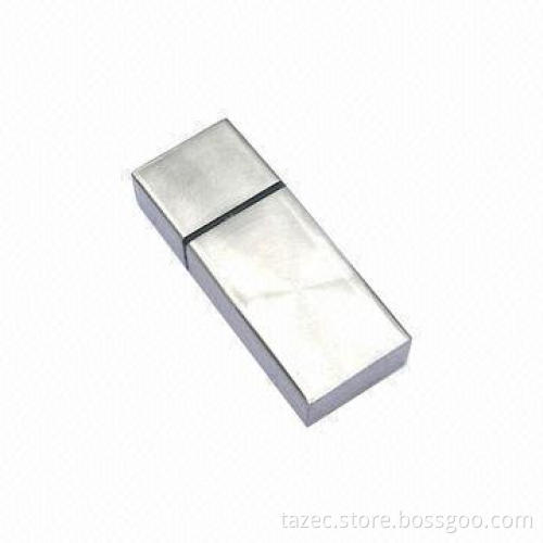Metal Bootable USB Flash Drive with Quadrel Design, Supports USB-HDD and ZIP DOS Startup
